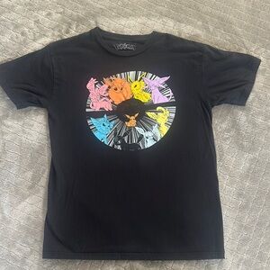 Black Pokémon Graphic T-Shirt